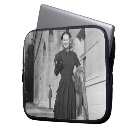 Porträt Laptopschutzhülle (Vorderseite Links)