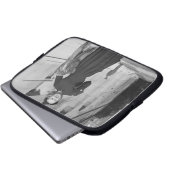 Porträt Laptopschutzhülle (Vorne Knopf)