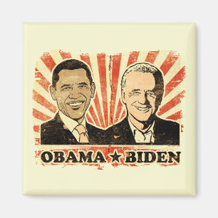 Porträt-Magnet Obama Biden Magnet