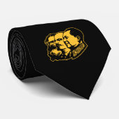 Porträt Marx Lenin Mao Krawatte (Gerollt)