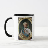 Porträt-Medaillon von Louis XVI 1775 Tasse (Links)
