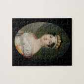 Porträt-Miniatur der Kaiserin Josephine (1763- Puzzle (Horizontal)