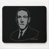 Porträt Mousepad HPs Lovecraft (Vorne)