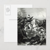 Porträt Napoleons als Eroberer Postkarte (Vorne/Hinten)
