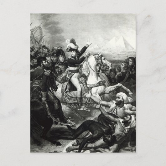 Porträt Napoleons als Eroberer Postkarte (Vorderseite)