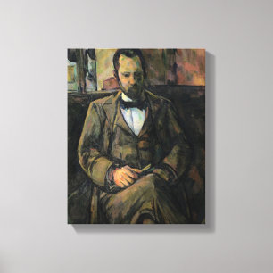 Porträt Pauls Cezanne   von Ambroise Vollard, 189 Leinwanddruck