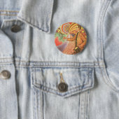 Porträt Pauls Signac- von Felix Feneon Button (Beispiel)