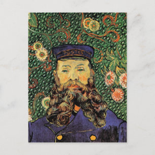Porträt Postbote Joseph Roulin Van Gogh Fine Art Postkarte