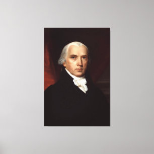 Porträt Präsidenten-James Madison durch John Leinwanddruck