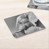 Porträt Rechteckiger Pappuntersetzer (angewinkelt)