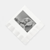 Porträt Serviette (Ecke)