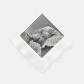 Porträt Serviette (Ecke)