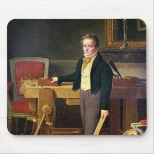 Porträt setzte voraus, Alfred de La Chaussee zu Mousepad