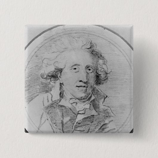 Porträt setzte voraus, Jean-Honore Fragonard zu Button (Vorderseite)