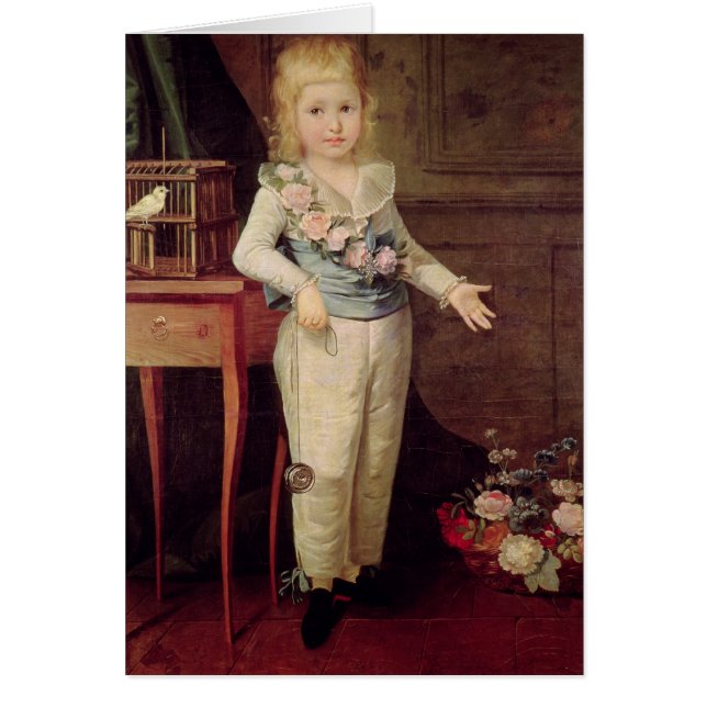 Porträt setzte voraus, Louis zu sein XVII (Vorne)