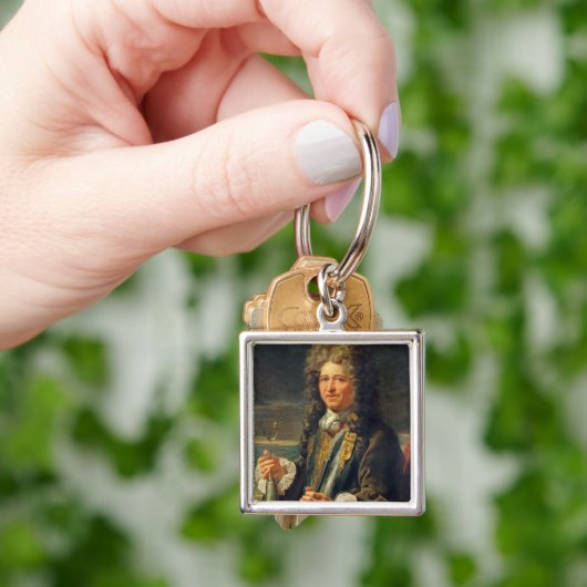 Porträt setzte voraus, Sebastien le Prestre zu Schlüsselanhänger (Hand)