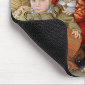Porträt T33337 einer Mutter mit ihrem childre acht Mousepad (Ecke)