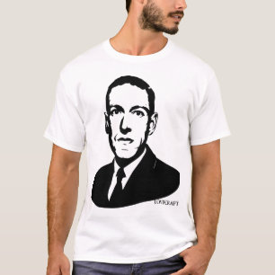Porträt-T - Shirt HP Lovecraft