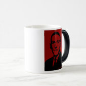 Porträt-Tasse HP Lovecraft Verwandlungstasse (VorderseiteRechts)