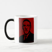 Porträt-Tasse HP Lovecraft Verwandlungstasse (Links)