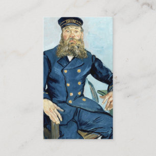 Porträt Van Gogh   des Briefträgers Joseph Rouli Visitenkarte