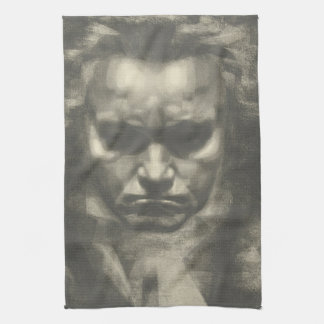 Porträt Vans Beethoven Küchentuch