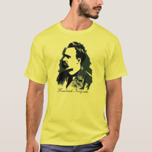 Porträt-vektorzeichnen Friedrich Nietzsche T-Shirt