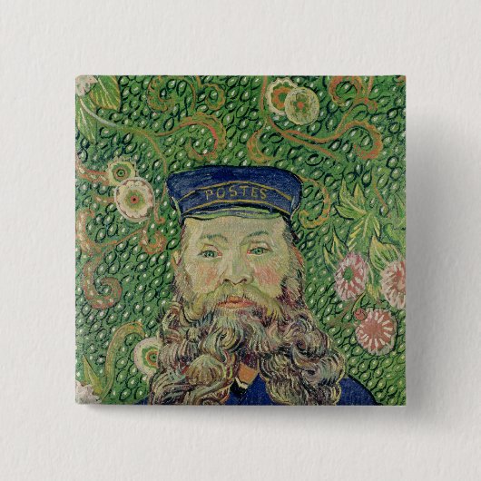 Porträt Vincent van Goghs | des Briefträgers Button (Vorderseite)