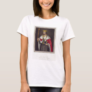 Porträt von (1284-1327) Gründer König-Edward II T-Shirt