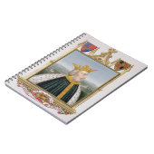 Porträt von (1312-77) König Edward-III England f Notizblock (Linke Seite)