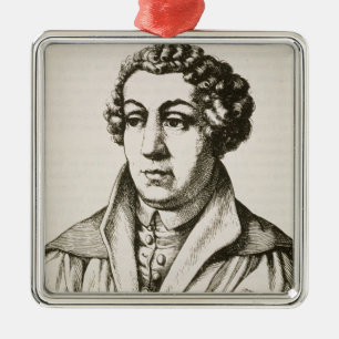 Porträt von (1455-1522) Kopie Johann Reuchlin von Ornament Aus Metall