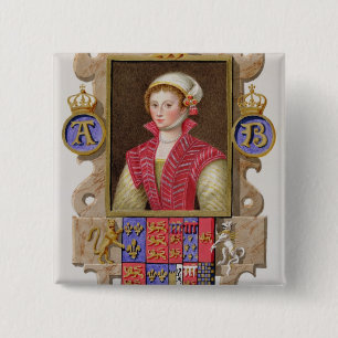 Porträt von (1507-36) 2. Königin Anne Boleyn Hen Button