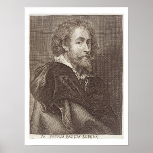 Porträt von (1577-1640) Platte 30 Peter Paul Poster