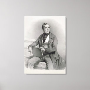 Porträt von (1796-1864) Frontispiz Davids Roberts Leinwanddruck