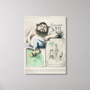 Porträt von (1819-77) Illustration Gustave Leinwanddruck