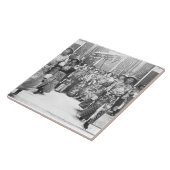 Porträt von (1835-1908) fliese (Seite)