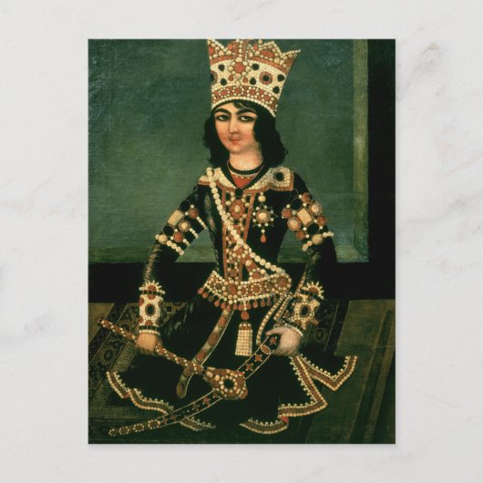 Porträt von Abbas-Minza Postkarte (Vorderseite)