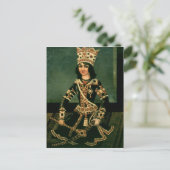 Porträt von Abbas-Minza Postkarte (Stehend Vorderseite)