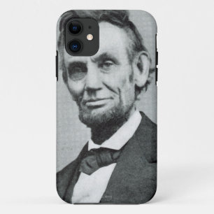 Porträt von Abe Lincoln 1 iPhone 11 Hülle