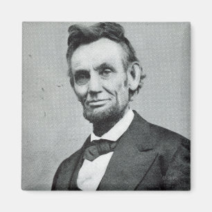 Porträt von Abe Lincoln 1 Magnet