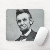 Porträt von Abe Lincoln 1 Mousepad (Mit Mouse)