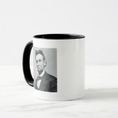 Porträt von Abe Lincoln 1 Tasse (Vorderseite Links)