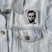 Porträt von Abe Lincoln 2 Button (Beispiel)