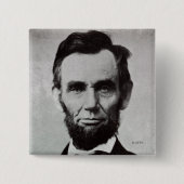 Porträt von Abe Lincoln 2 Button (Vorderseite)