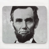 Porträt von Abe Lincoln 2 Mousepad (Vorne)