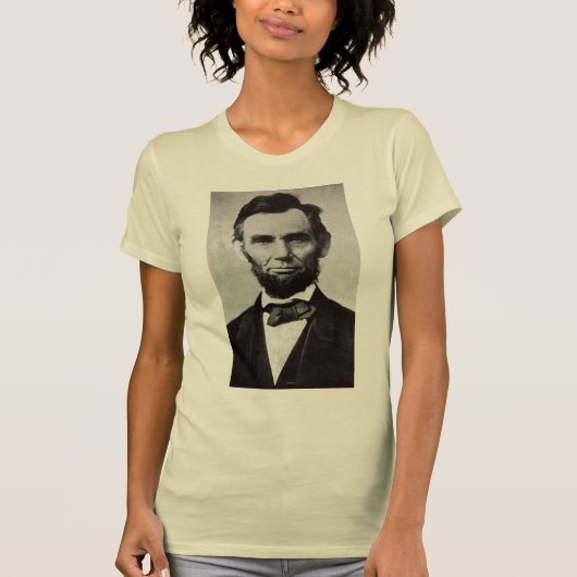 Porträt von Abe Lincoln 2 T-Shirt (Vorderseite)