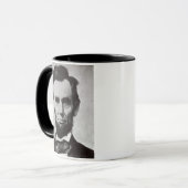 Porträt von Abe Lincoln 2 Tasse (Vorderseite Links)