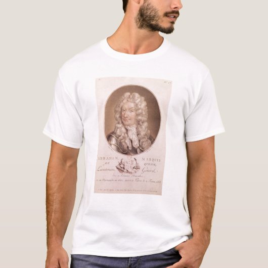 Porträt von Abraham Duquesne T-Shirt (Vorderseite)