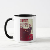 Porträt von Abraham Lincoln Tasse (Links)