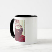 Porträt von Abraham Lincoln Tasse (Vorderseite Links)